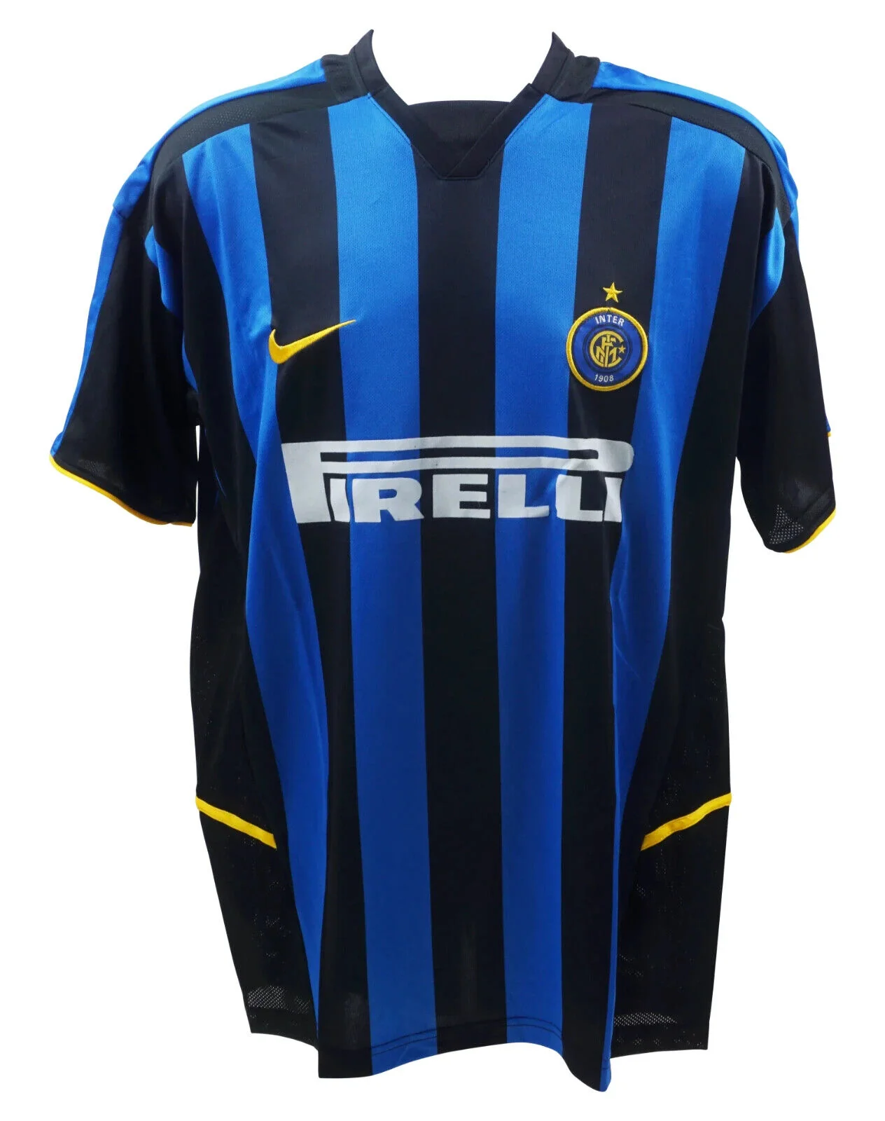 Framed Christian Vieri Signed Inter Milan Home Soccer Jersey #32 with Beckett COA - Image 4