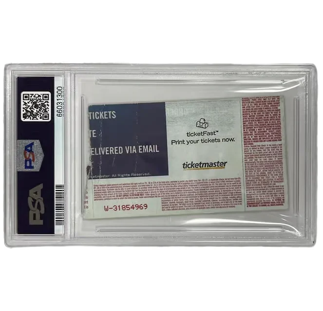 Didier Drogba Signed 2004 Chelsea Debut Ticket Inscribed CFC Debut – PSA 10 Auto - Image 2