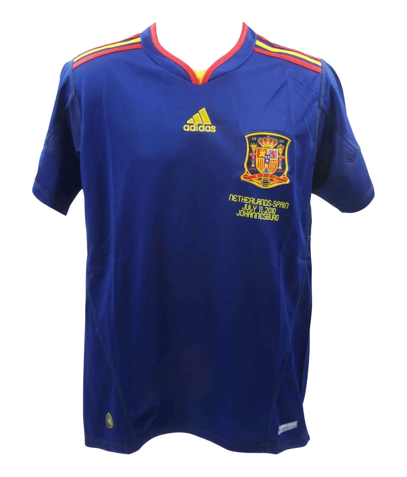 Framed Fernando Torres Signed 2010 World Cup Final Spain Soccer Jersey with Beckett COA - Image 4