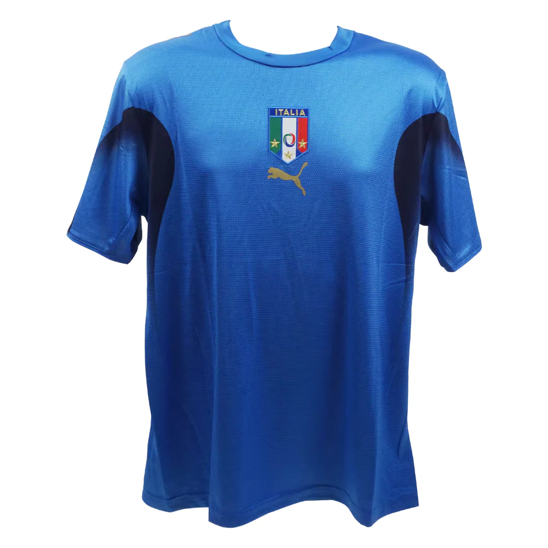 Framed Filippo Inzaghi Signed Italy FC Home Soccer Jersey #18 with Beckett Witness - Image 4