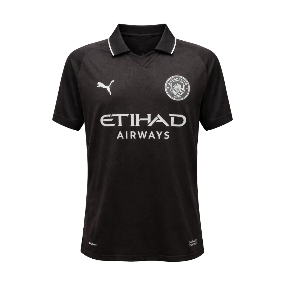 Framed Phil Foden Signed Manchester City Away Soccer Jersey #47 with Beckett COA - Image 4