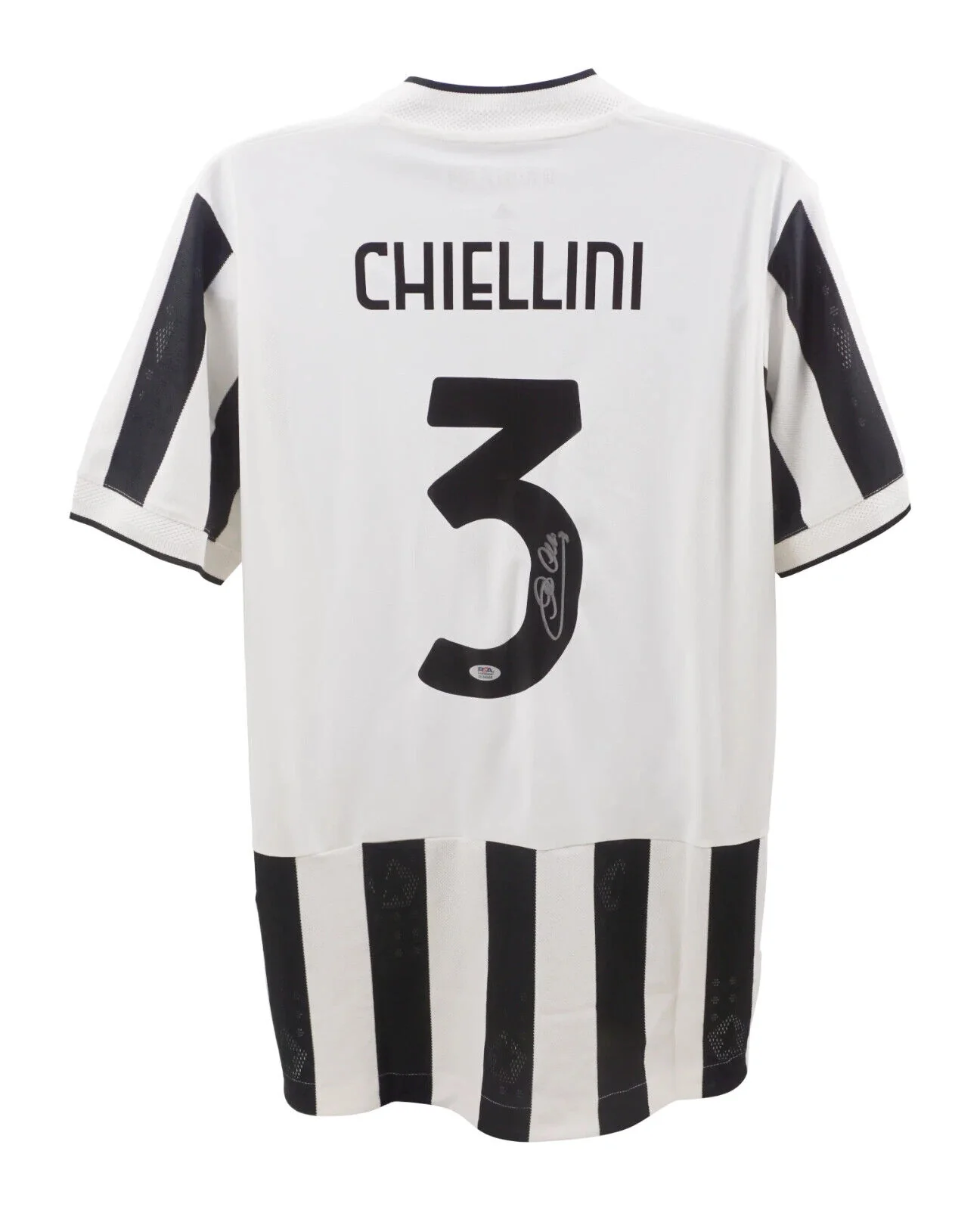 Framed Giorgio Chiellini Signed Juventus FC Home Soccer Jersey #3 with PSA COA - Image 3