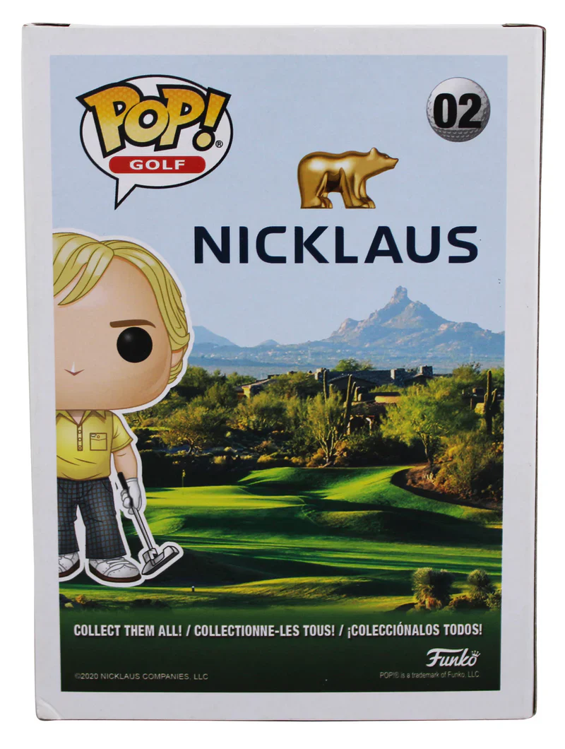 Jack Nicklaus Authentic Signed #02 Funko Pop Vinyl Figure JSA - Image 4
