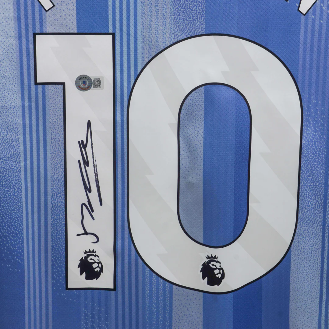 James Maddison Signed Tottenham Hotspur Away Soccer Jersey #10 with Beckett COA - Image 2