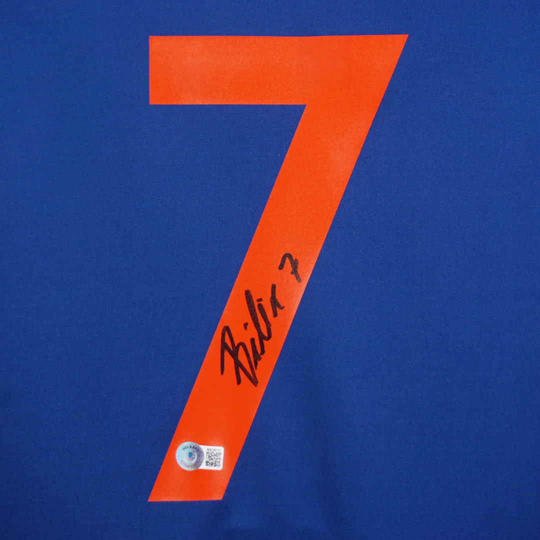 Framed Joao Felix Signed Atletico Madrid Away Soccer Jersey #7 with Beckett COA - Image 2