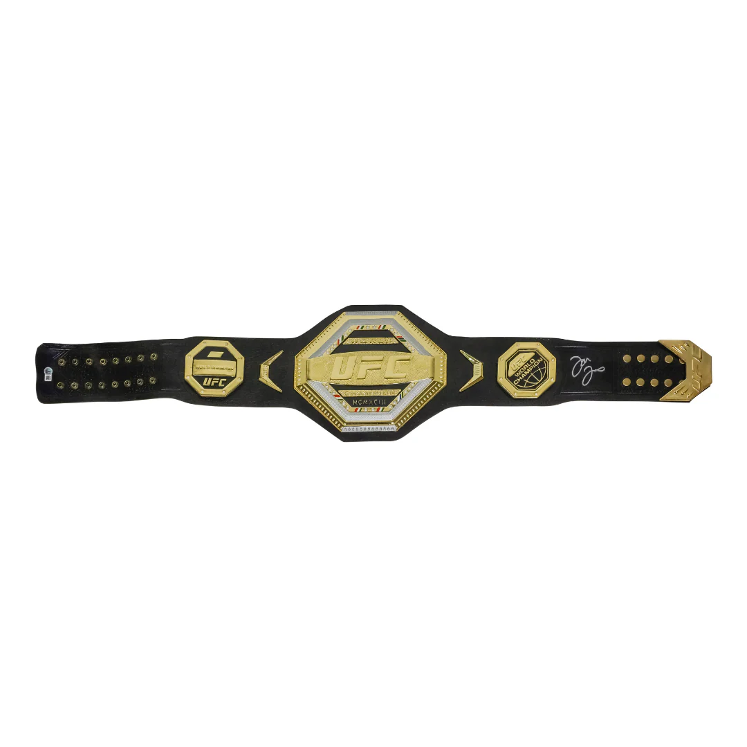 Jon Jones Signed Replica Full Size UFC Championship Belt with Beckett Witness