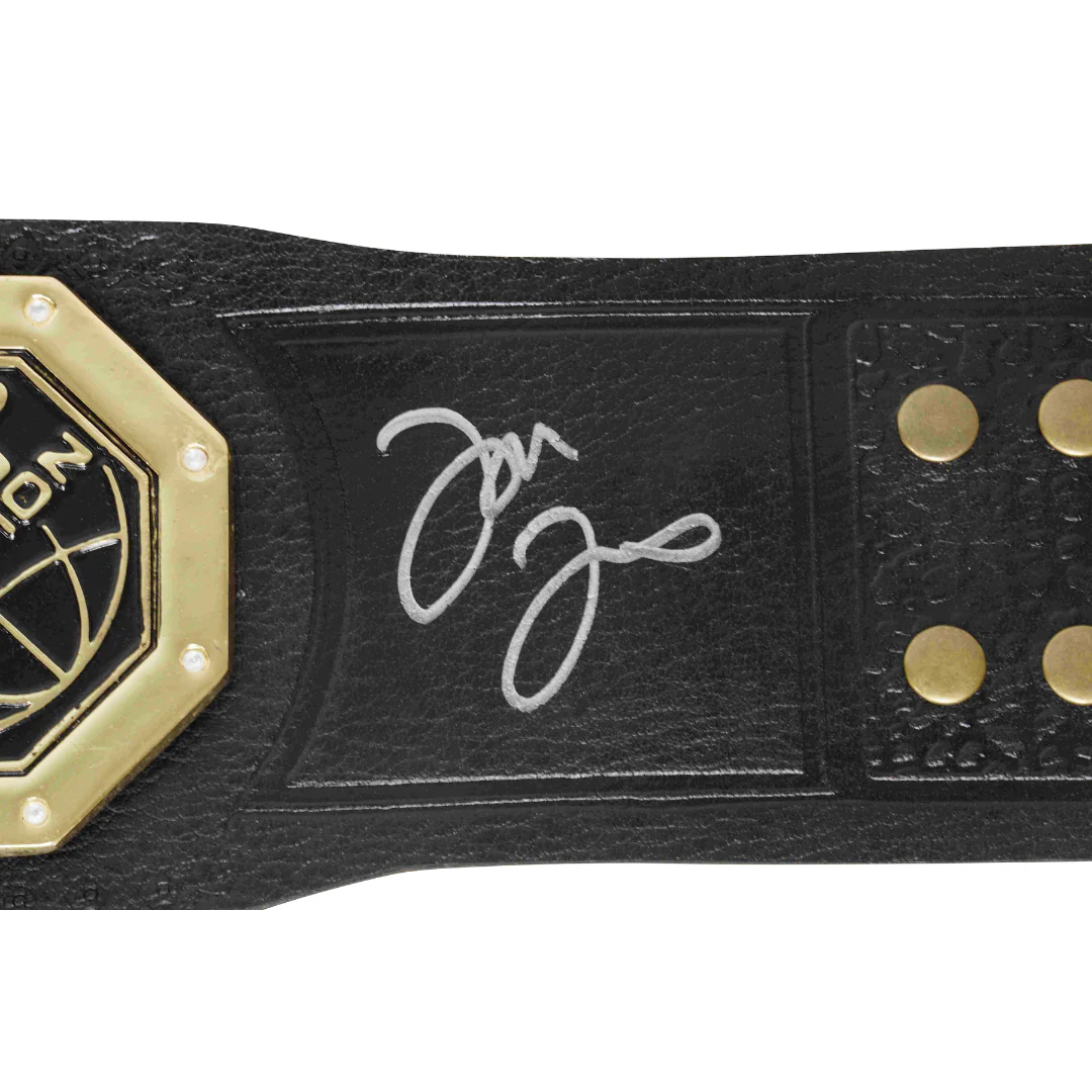 Jon Jones Signed Replica Full Size UFC Championship Belt with Beckett Witness - Image 2