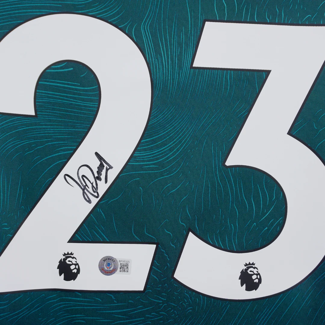 Framed Luis Diaz Signed Liverpool FC Away Soccer Jersey #23 with Beckett COA - Image 2