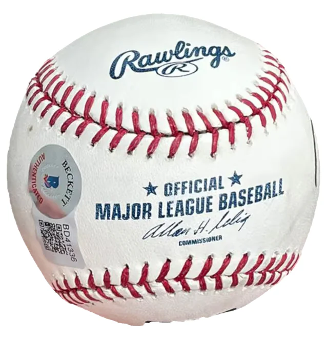 Pele Signed Rawlings Major League Baseball with Beckett COA - Image 2