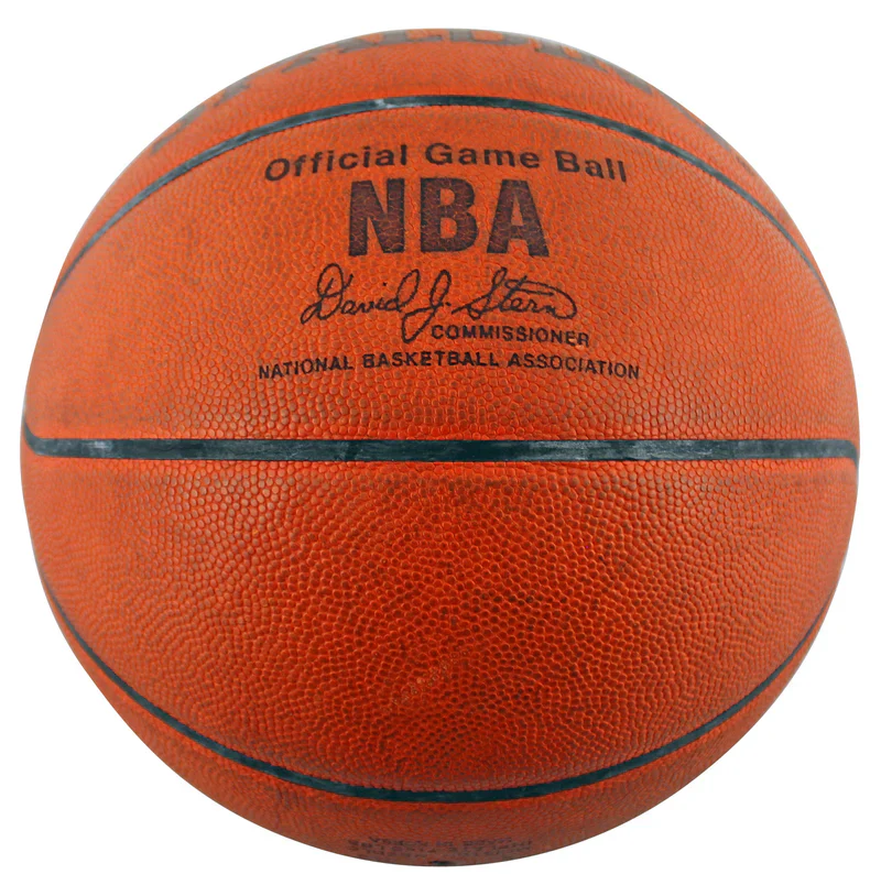 Shaquille O'Neal Game Used Career High 61 Point Game Spalding NBA Basketball - Image 3