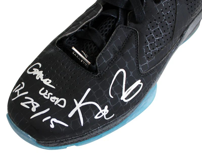 Timberwolves Kevin Garnett "Game Used 12/28/15" Signed Anta KG6 Shoes BAS Wit - Image 3