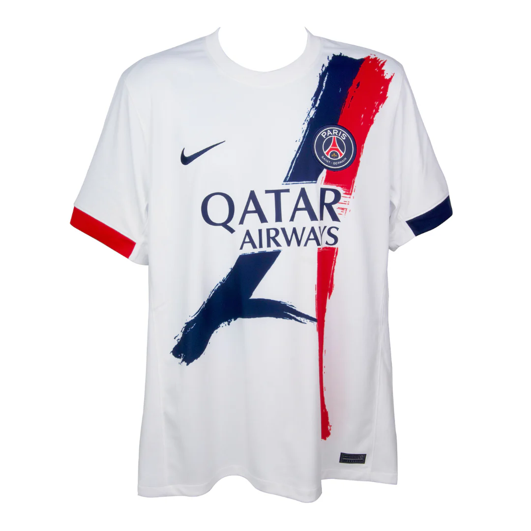 Framed Vitinha Signed PSG Away Soccer Jersey #17 with Beckett Witness - Image 4