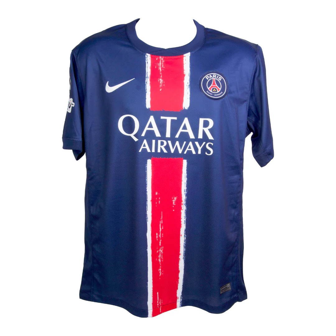 Framed Warren Zaire-Emery Signed PSG Soccer Jersey #33 with Beckett Witness - Image 4